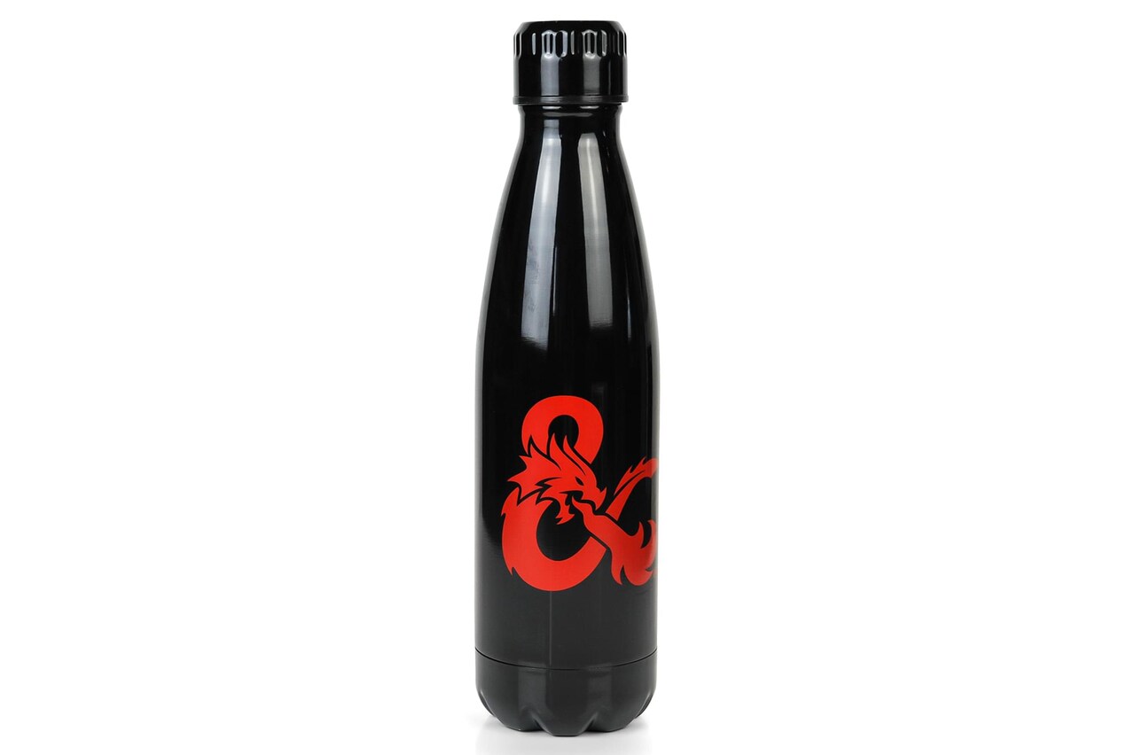 Dungeons & Dragons Logo | Metal Stainless Steel Water Bottle | Holds 17 Ounces